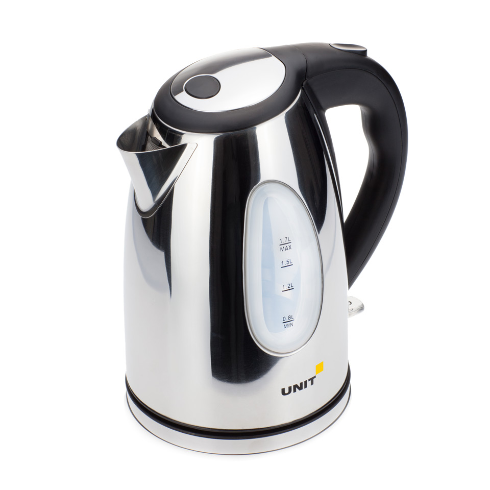 

Чайник электрический UNIT UEK-265 Стальной Глянцевый
