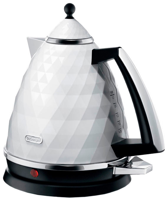 

Чайник DeLonghi KBJ 2001 W, 2000Вт, 1.7л, белый