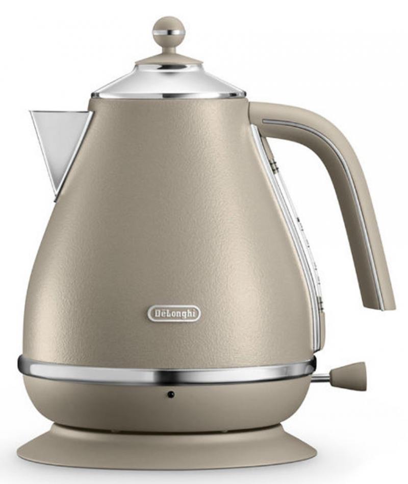 

Чайник DeLonghi KBOE2001.BG, 2000Вт, 1.7л, бежевый
