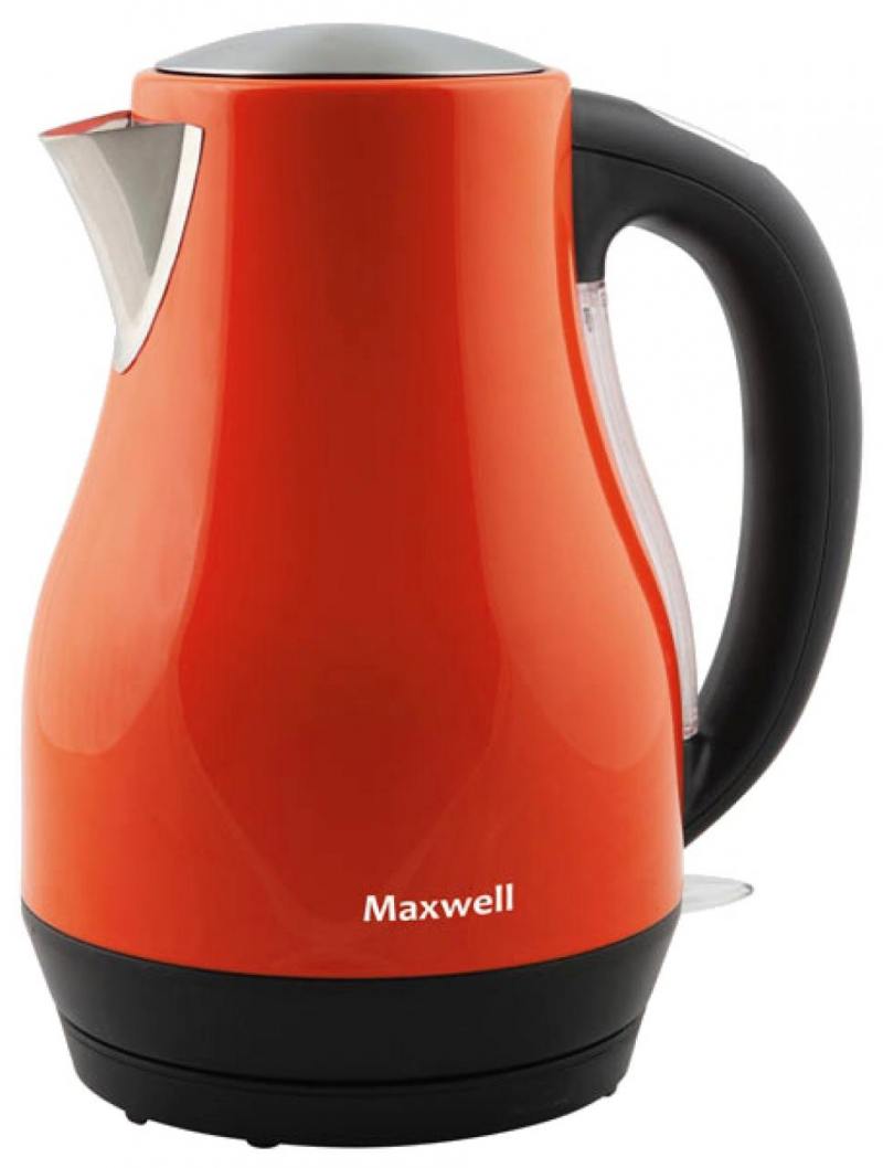 

Чайник Maxwell MW-1038 2200 Вт 1.7 л металл/пластик красный