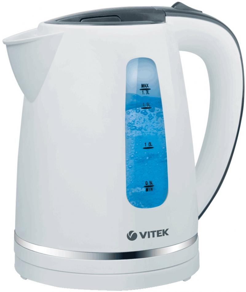 

Чайник Vitek VT-7018 2200 Вт 1.7 л пластик белый