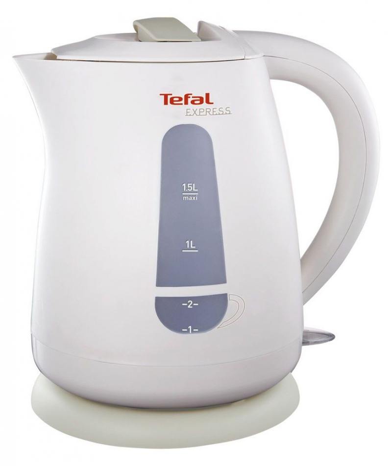 

Чайник Tefal KO 29913E 2200 Вт 1.5 л пластик белый