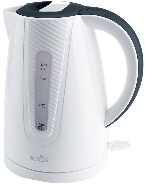 

Чайник Smile WK 5308, 2200Вт, 1.7л, пластик, белый