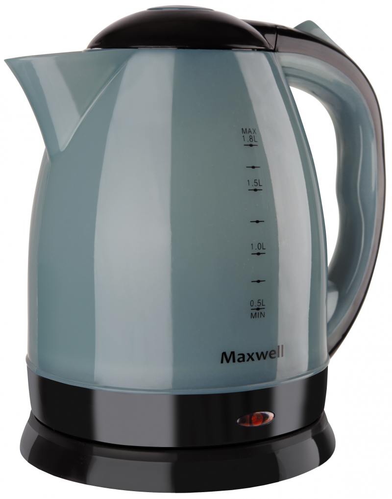 Чайник Maxwell MW-1063 B 1850 Вт чёрный 1.8 л пластик