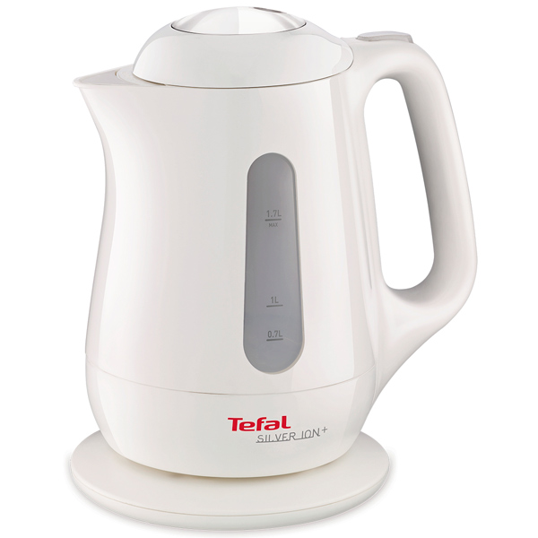

Чайник Tefal KO 511030 Silver Ion+ белый 2400Вт, 1,7л