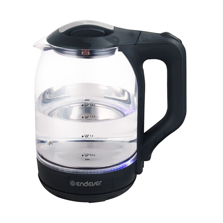 

Чайник Endever KR-328G черный 2100 Вт,1.8 л, стекло