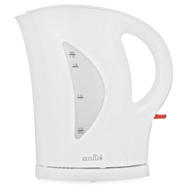 

Чайник Smile WK 5114, 2200Вт, 1.7л, пластик, белый