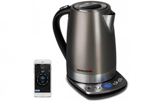 

Чайник электрический Redmond RK-M173S-E коричневый 2200 Вт, 1.7 л