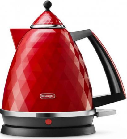 

Чайник DeLonghi KBJ 2001 R 2000 Вт красный 1.7 л пластик
