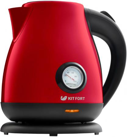 

Чайник Kitfort KT-642-5, красный 2200 Вт, 1.7 л