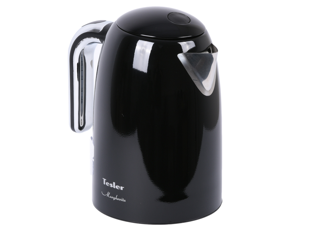 

Чайник Tesler KT-1755 Black, чёрный 2000 Вт, 1,7 л, нерж. сталь