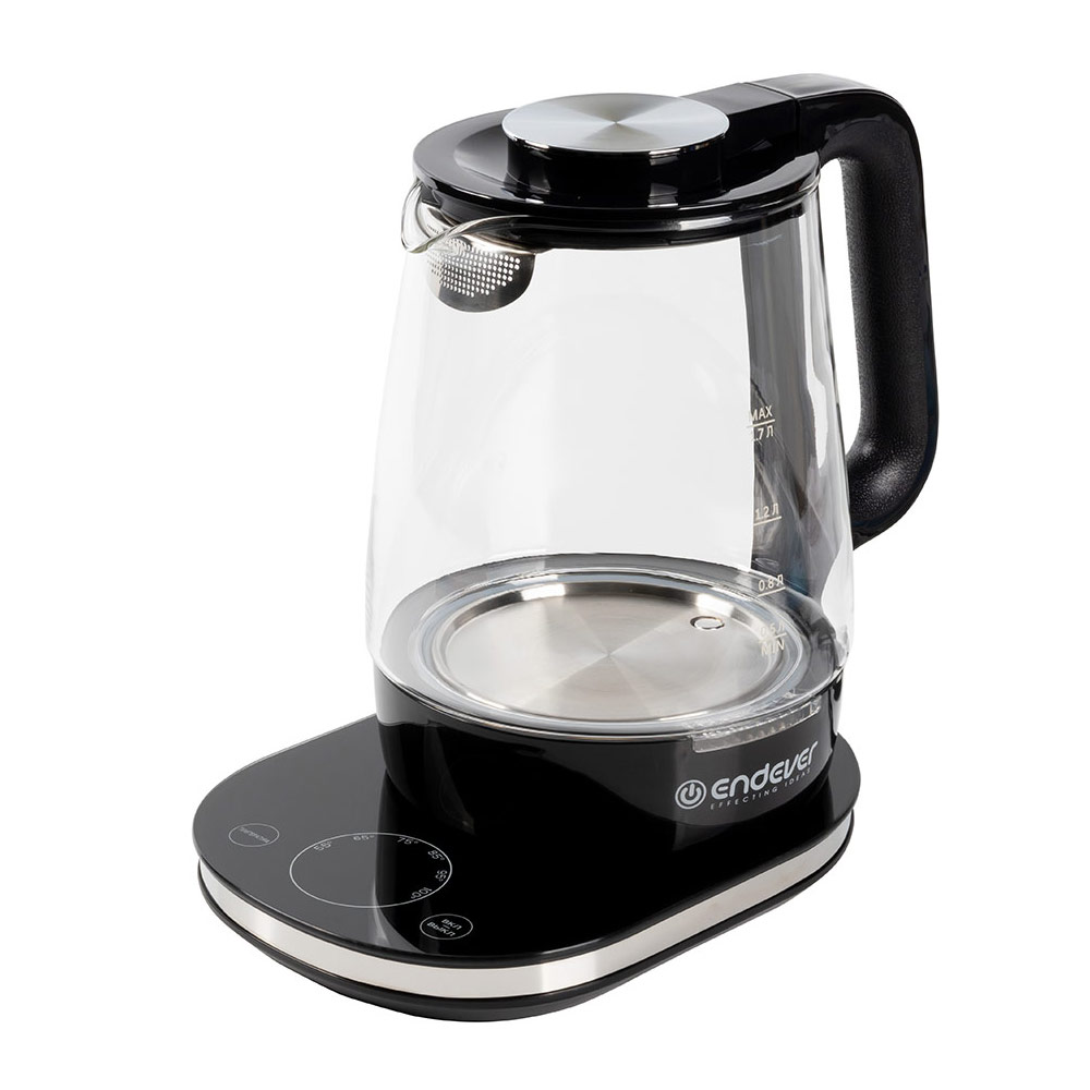 

Чайник электрический Skyline KR-334G black 1800 Вт, 1.7 л, стекло