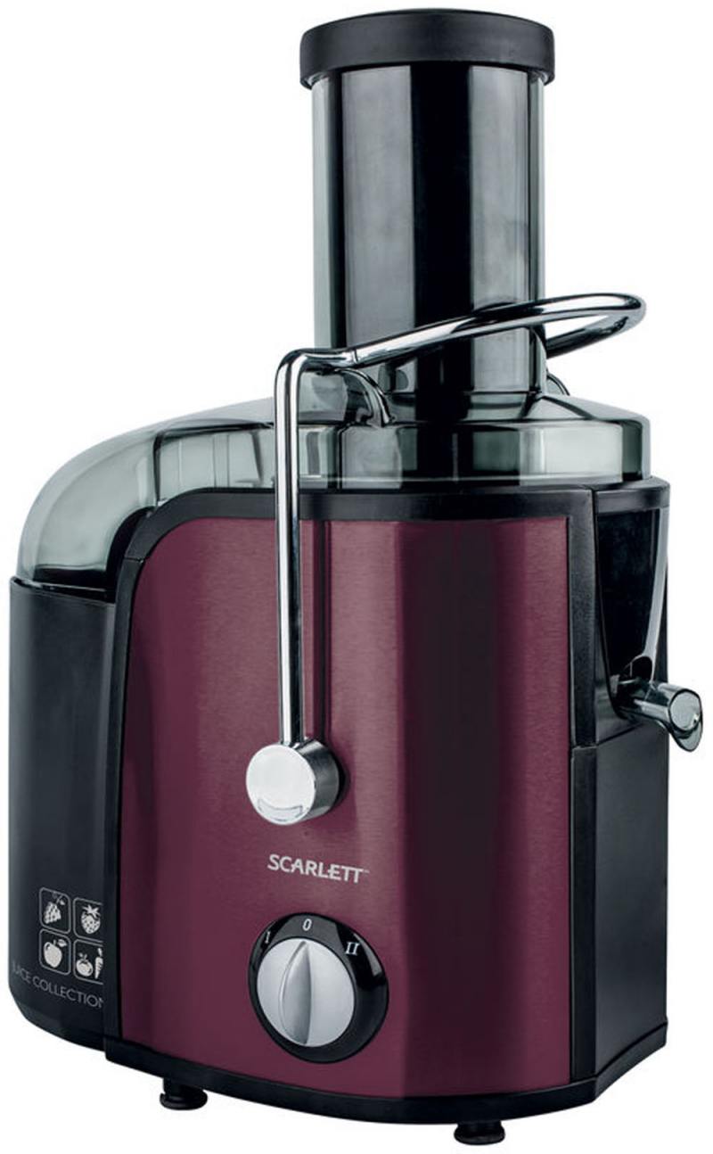 Соковыжималка Scarlett SC-JE50S30 1000 Вт бордовый