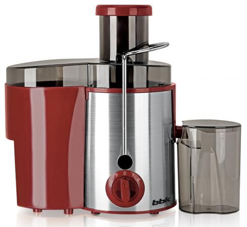 

Соковыжималка BBK JC080-H06 800 Вт серебристый красный