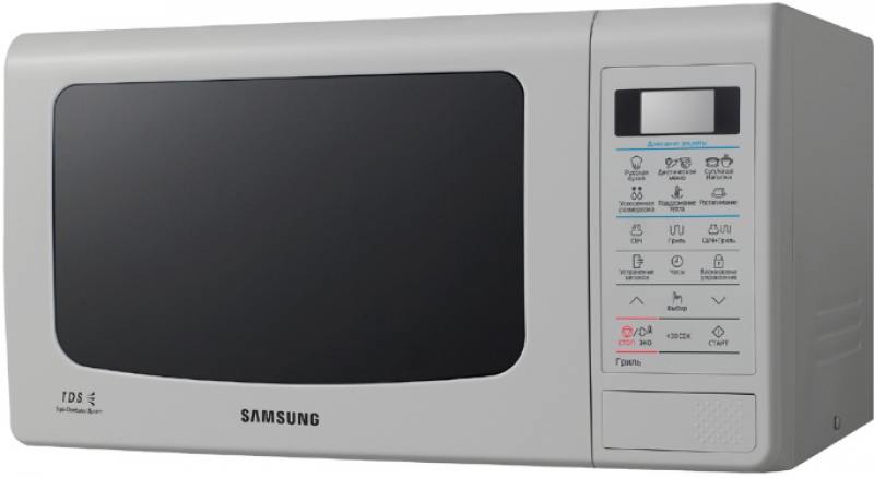 Микроволновая печь Samsung GE83KRQS-3 800 Вт серебристый GE83KRQS-3