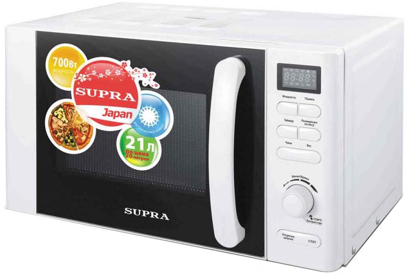 Микроволновая печь Supra MWS-2107TW 21 л белый