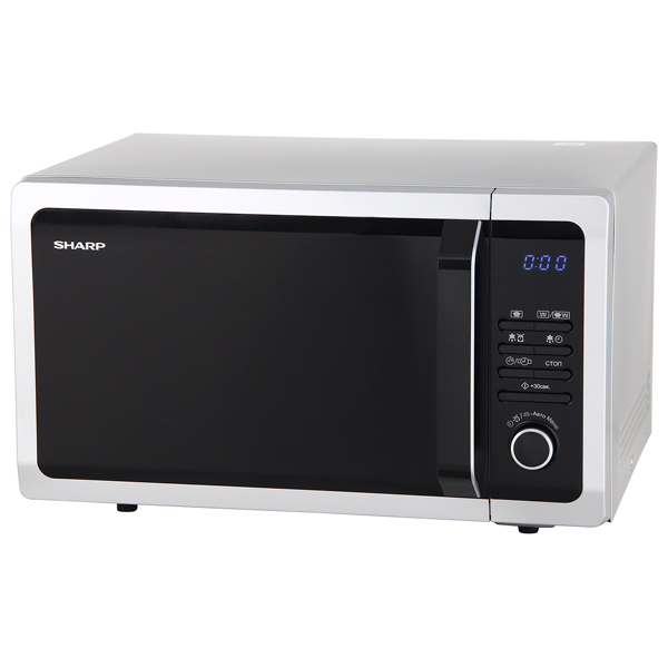 

Микроволновая печь Sharp R-7852RSL 900 Вт серебристый/черный