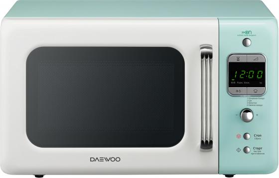

Микроволновая печь DAEWOO KOR-6LBRWM 800 Вт белый голубой