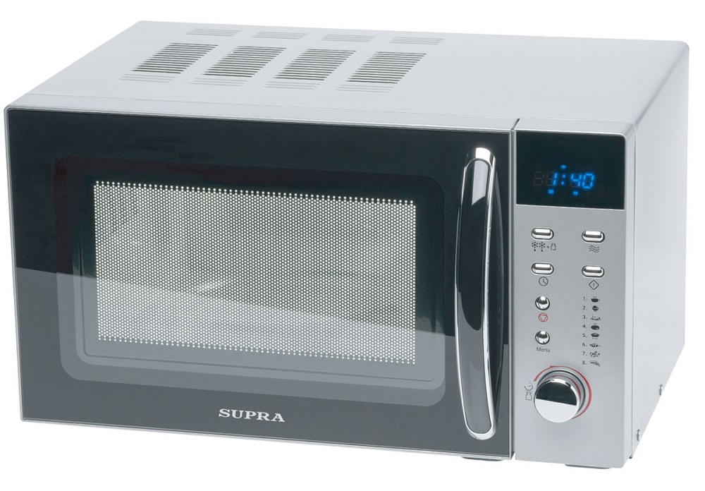 

Микроволновая печь Supra 18TS80 700 Вт серебристый/черный