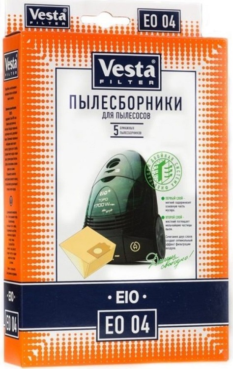 

Комплект пылесборников Vesta EO 04 5шт