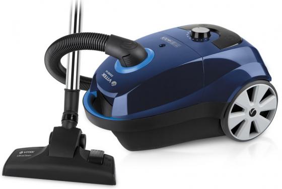 

Пылесос VITEK VT-8124 B, 2200/450Вт, с мешком, синий
