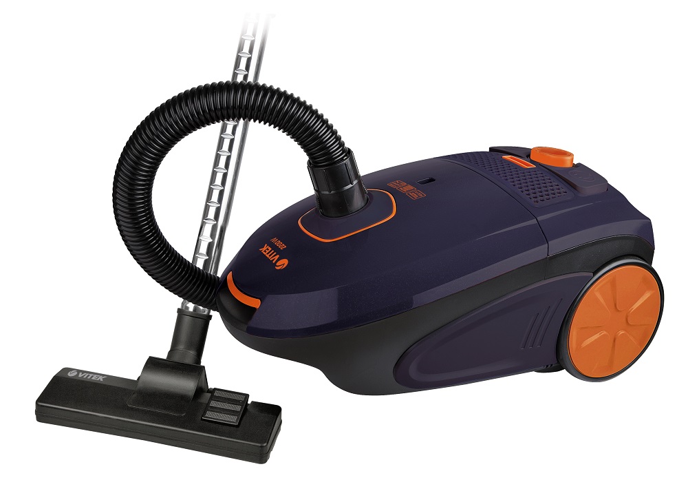

Пылесос Vitek VT-8106 VT Фиолетовый 2200 Вт, мешок, 4 л