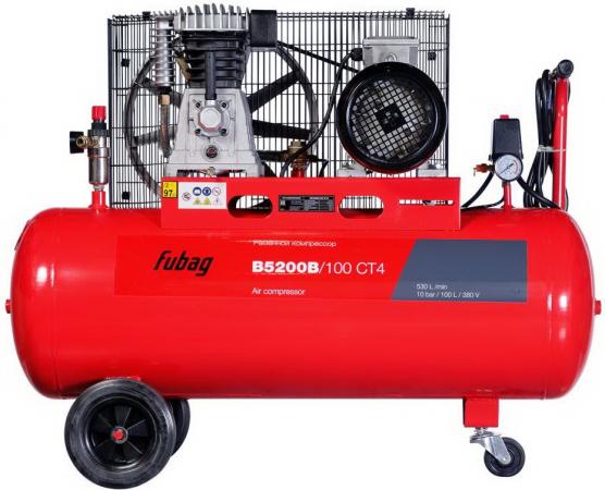

Компрессор FUBAG B5200B/100 СТ4 100л 530л/мин 10бар 3кВт 380В 68кг