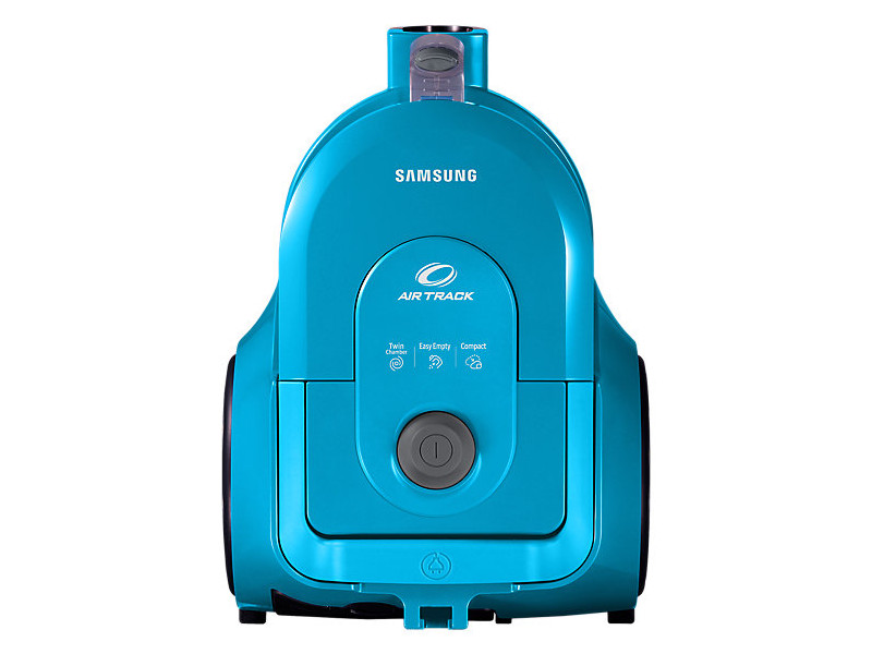 

Пылесос Samsung VCC4326S3A голубой 1600/360Вт, без мешка, набор насадок, телескопическая труба, длина шнура 6м