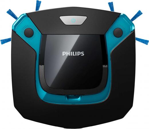 

Пылесос-робот Philips SmartPro Easy FC8794/01 25Вт черный/синий