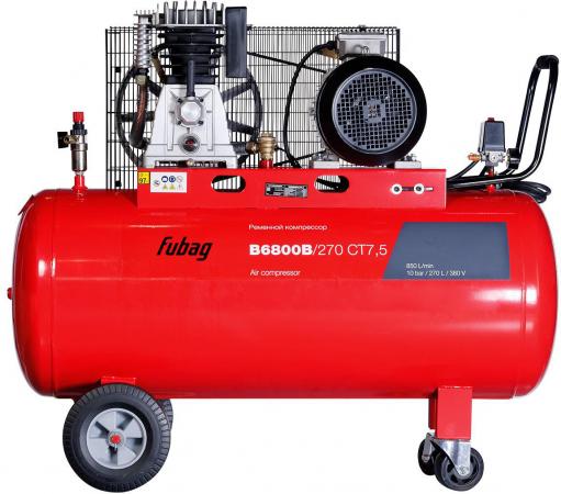 

Компрессор FUBAG B6800B/270 CT7.5 поршневой масляный, 5500 Вт, 850л/мин, 10бар