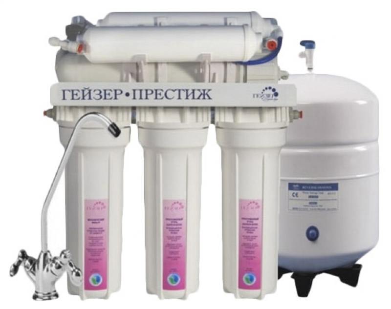 

Фильтр Гейзер Престиж 7.6л белый