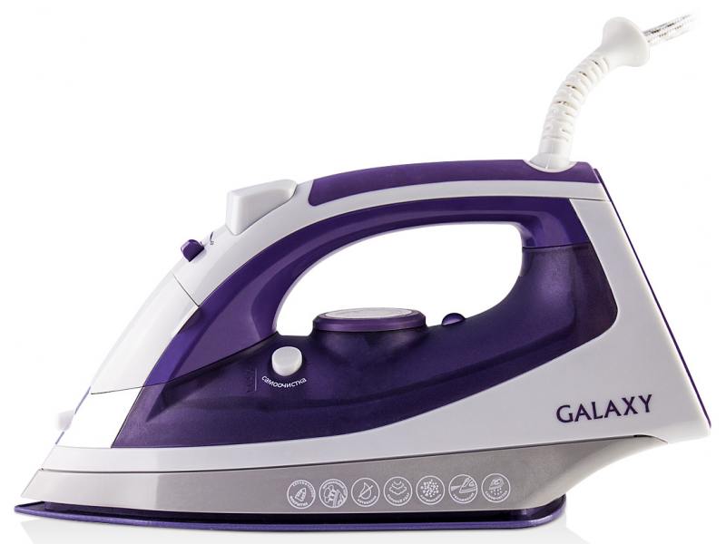 

Утюг GALAXY GL6111 2200Вт белый фиолетовый