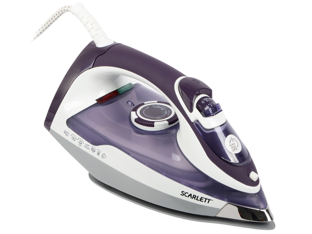 

Утюг Scarlett SC-1337S 2400Вт синий серый