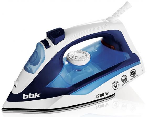 

Утюг BBK ISE-2201 2200Вт белый синий
