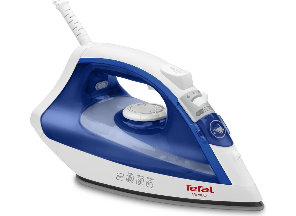 

Утюг Tefal FV1711E0 1800Вт синий белый