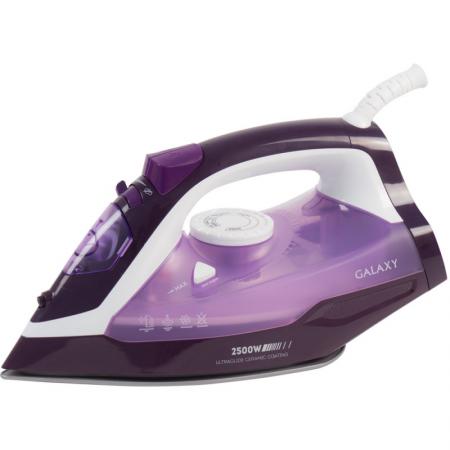 

Утюг Galaxy GL6124 Purple 2500 Вт, 470 мл, 230 г/мин