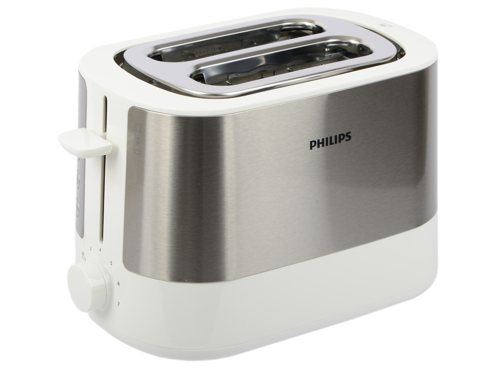 

Тостер Philips HD2637/00 серебристый чёрный