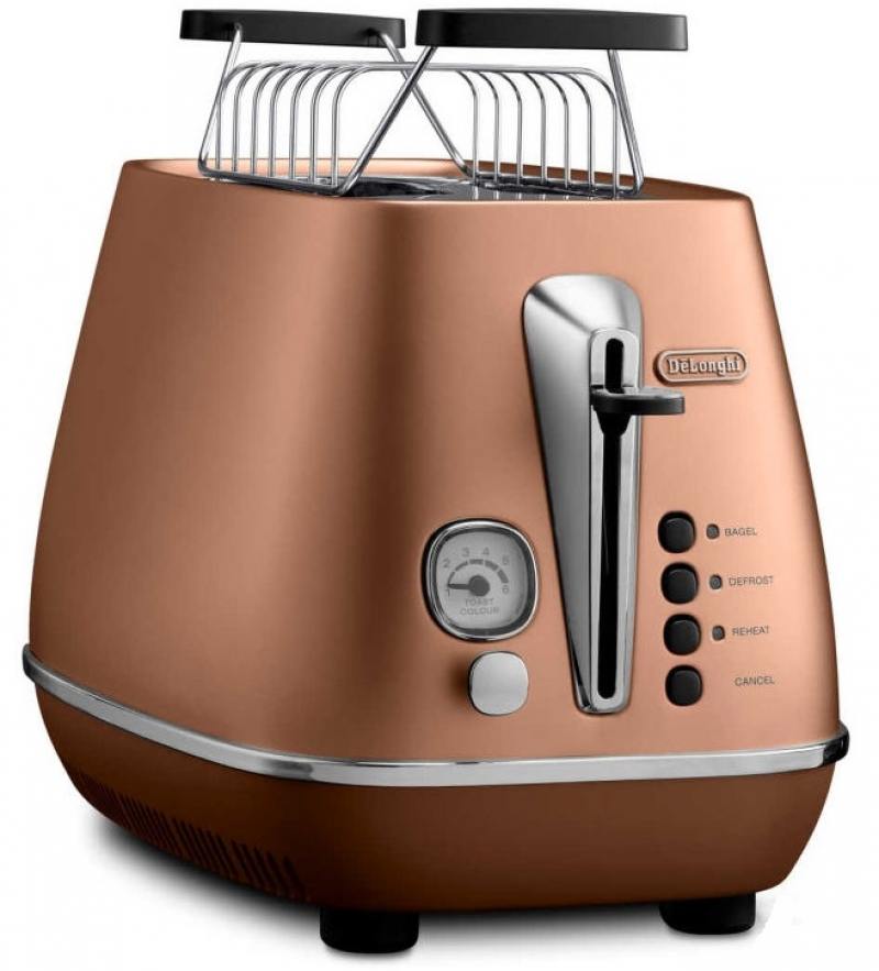 Тостер DeLonghi CTI 2103 CP медный