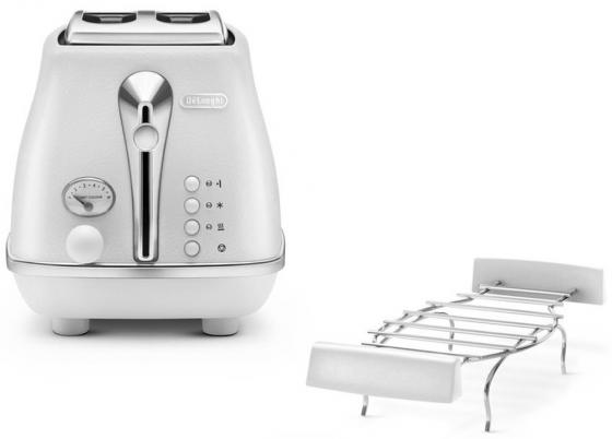 Тостер DeLonghi CT0E2103.W 900Вт белый