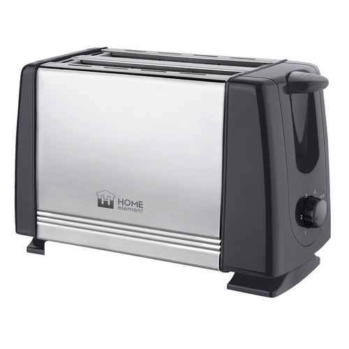 все цены на Тостер Home Element HE-TS500 серый гранит онлайн