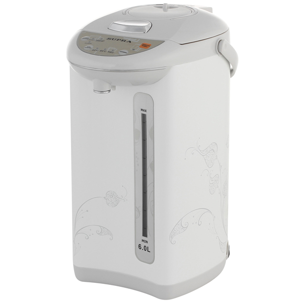 

Термопот Supra TPS-3027 900 Вт белый 6 л металл