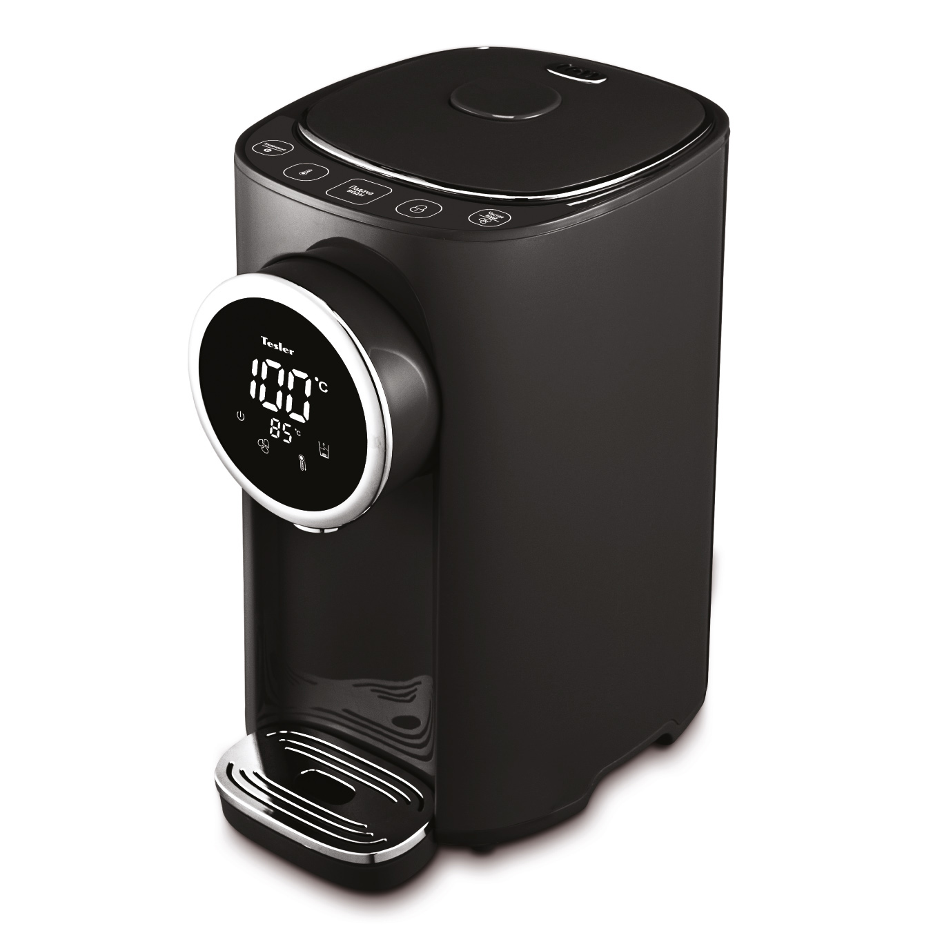 Термопот Tesler TP-5055 Black 5 литров, 1200 Вт, быстрое кипячение/охлаждение