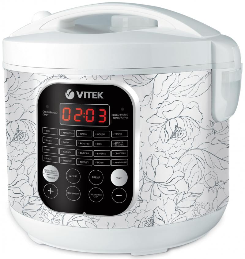 Мультиварка Vitek VT-4270 W 900 Вт 5 л белый