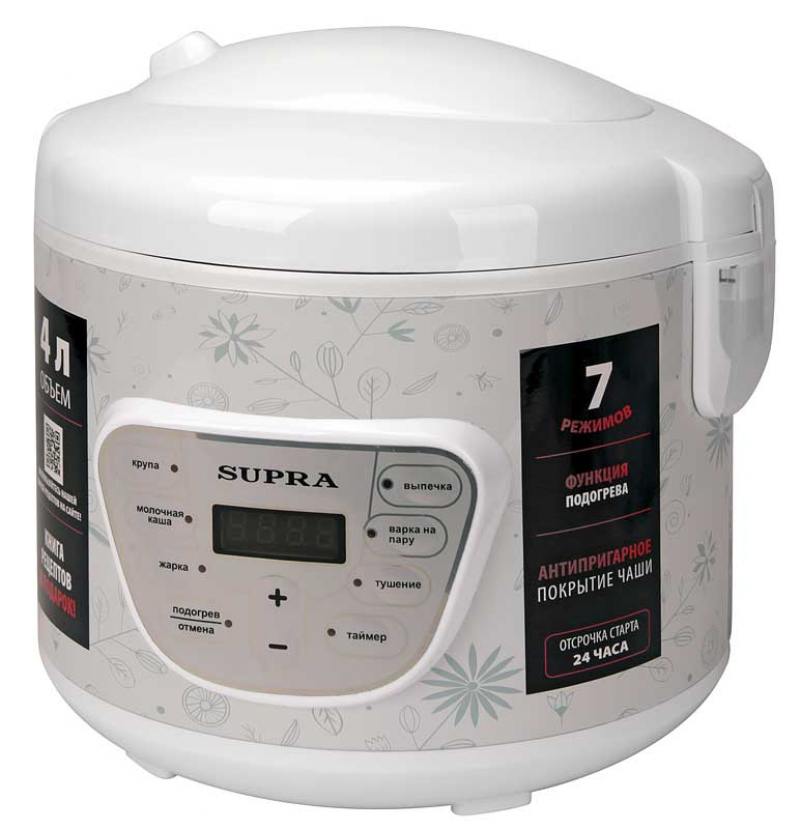 

Мультиварка Supra MCS-4704 800Вт белый