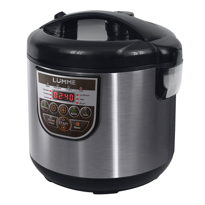 

Мультиварка Lumme LU-1448 860 Вт 5 л черный жемчуг