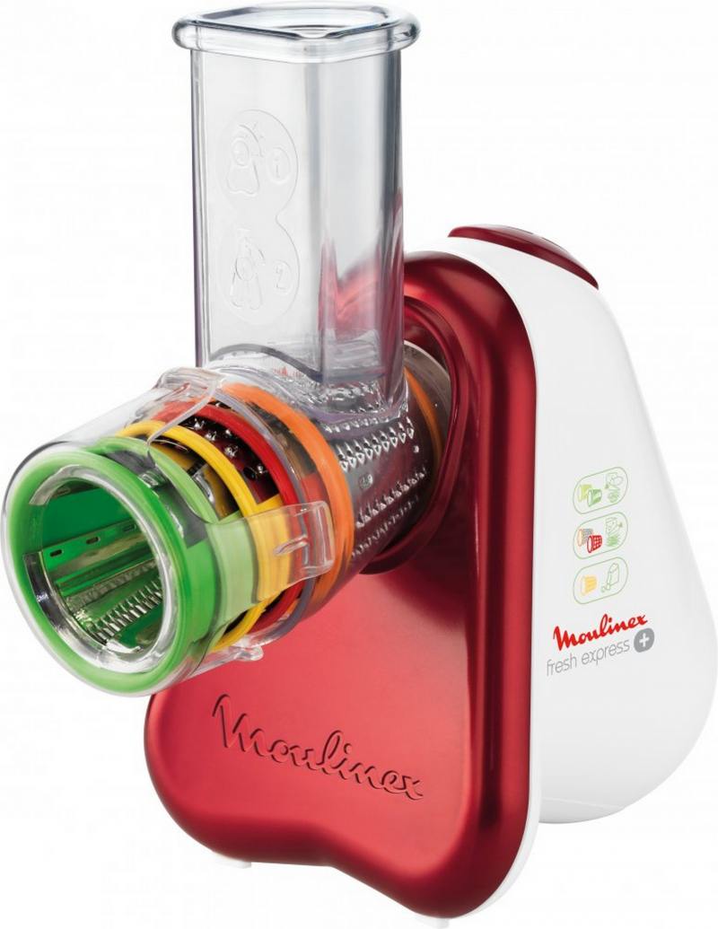 

Мультирезка Moulinex DJ755G32 150Вт серебристый