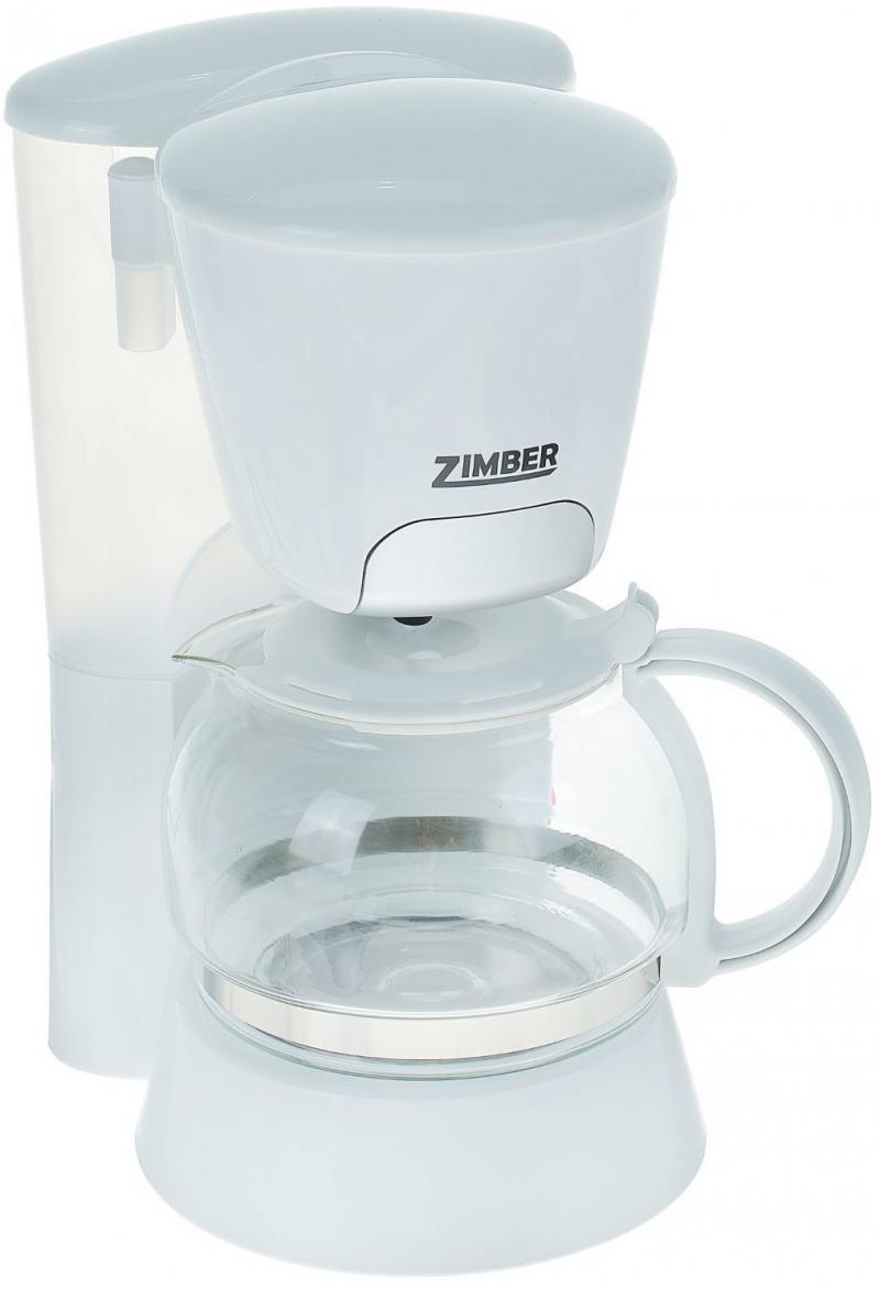 

Кофеварка Zimber ZM-10686 700 Вт белый