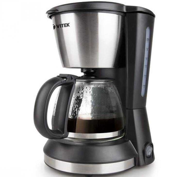 

Кофеварка Vitek VT-1506 BK черный 550 Вт, 0.7 л