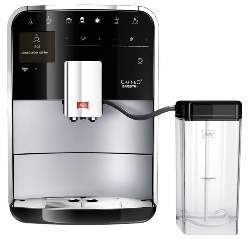 Кофемашина Melitta Caffeo F 730-201 Barista T 1450 Вт серебристый 21735