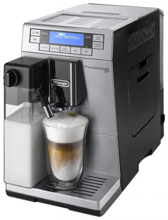 

Кофеварка DeLonghi PrimaDonna XS ETAM36.364.M 1450Вт серебристый